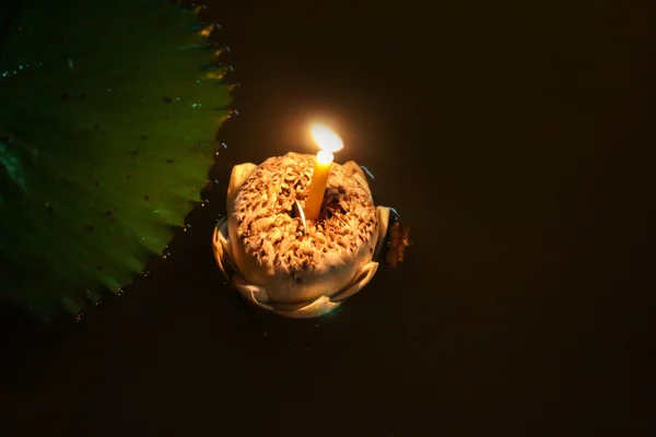 Loy krathong festival, tailândia — Fotografia de Stock