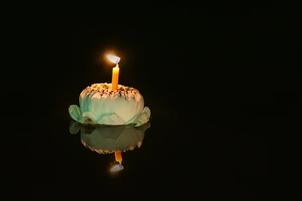 Loy krathong festival, Ταϊλάνδη — Φωτογραφία Αρχείου