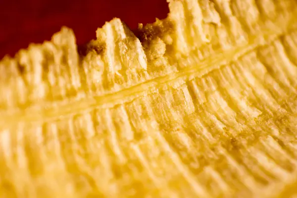 Close-up macro bananenschil — Stockfoto