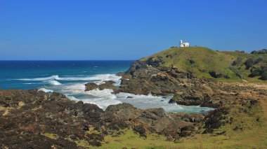 Pacific coast için yapılan Port Macquarie, küçük deniz feneri