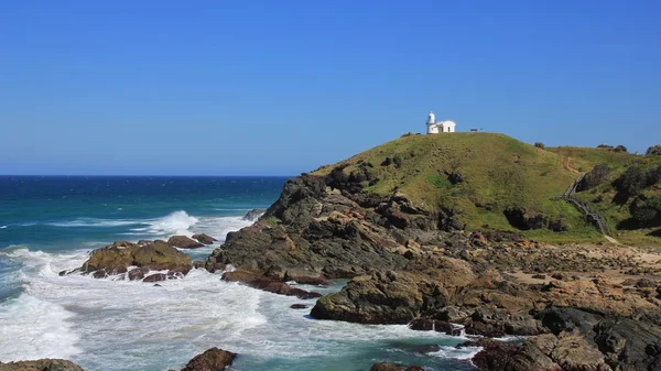 Port Macquarie bir tepenin üstüne fener