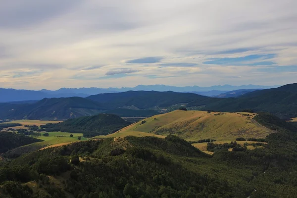 Pemandangan pedesaan dan pegunungan di Selandia Baru — Stok Foto