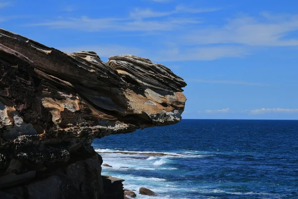 시드니와 푸른 푸른 태평양 절벽 — 스톡 사진