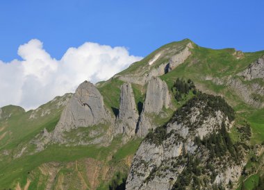 MT Bogartenfirst, dağ Alpstein aralığının