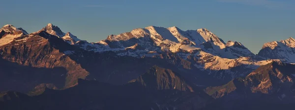 Vista de Mt Niederhorn, Suíça — Fotografia de Stock
