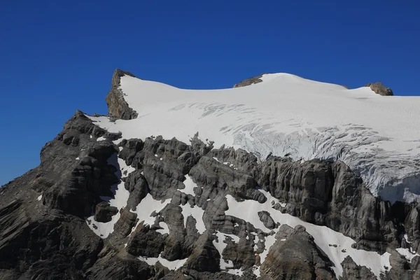 Vertice Diablerets e Glacier des Diablerets — Foto Stock