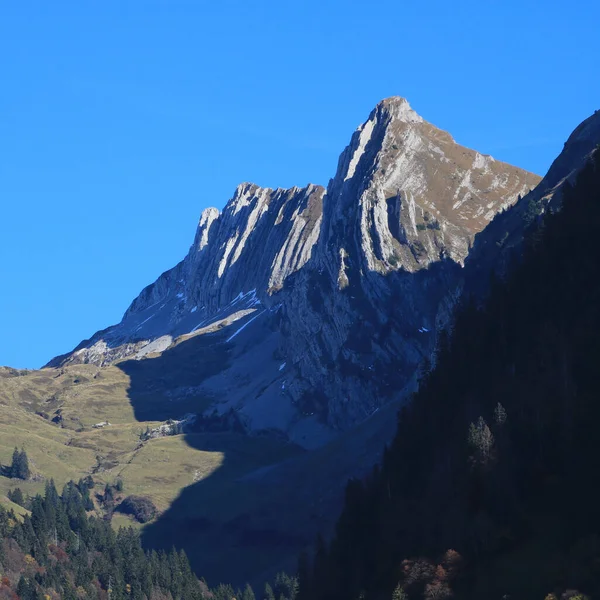 Bockmattlistock Mountain Schwyz Canton Швейцария — стоковое фото