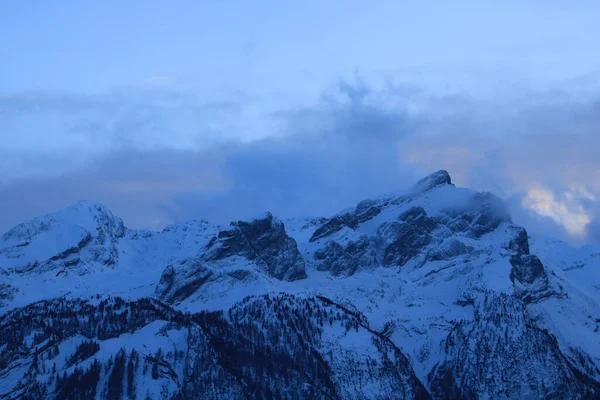 Schlauchhorn Otras Montañas Vistas Desde Gsteig Bei Gstaad —  Fotos de Stock