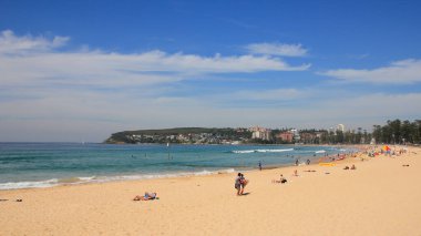 Popüler Manly plajı, Sydney..