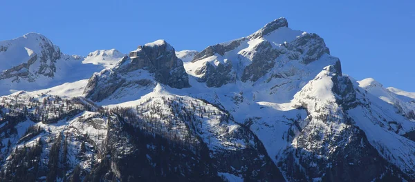 Berge Sanetschhore Mittaghore Und Schluchhore — Stockfoto