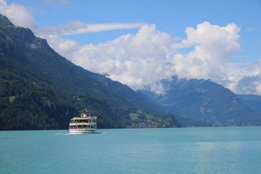 Ship on Lake Brienz, Switzerland.