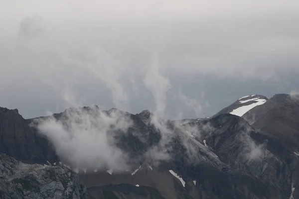 瑞士维尔德霍恩山的远景规划 — 图库照片