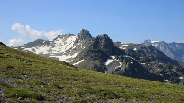 Hochwart Montanha Perto Pizol Suíça — Fotografia de Stock