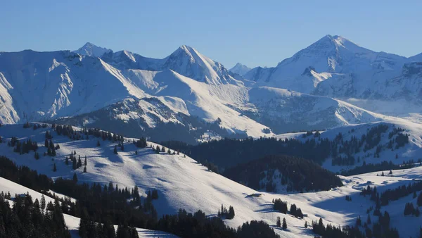 Höga Berg Bernese Oberland Sett Utifrån Horeflue — Stockfoto