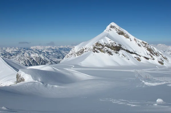 Isbreen De Diablerets, Oldenhorn – stockfoto