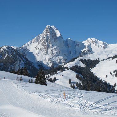 Güzel Eggli Kayak alanı görünümünden
