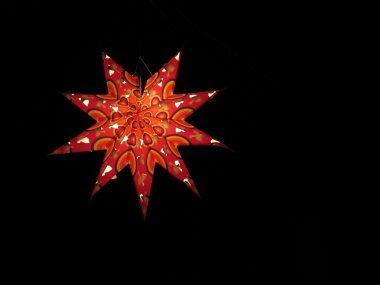 Güzel yıldız lampion