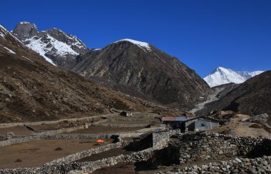 Phangga, Gokyo yakınındaki küçük yerleşim