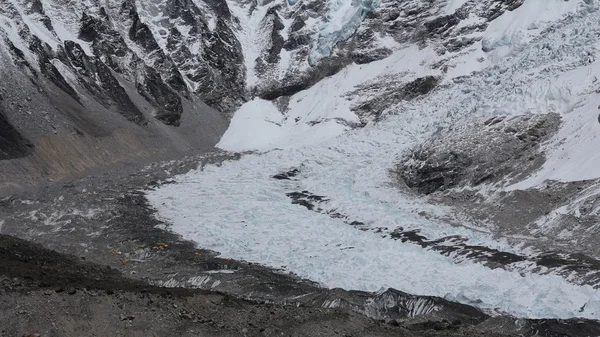 Slope of the Khumbu Glacier, Everest Base Camp — Stock Photo, Image