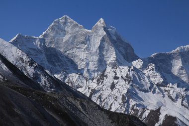kangtega, dingboche görünümünden