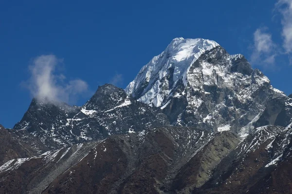 Hungchhi, high mountain in the Everest Region — Zdjęcie stockowe
