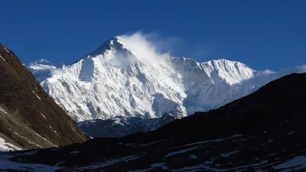 Majestuosa montaña Cho Oyu — Foto de Stock