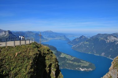 Mt Fronalpstock görünümünden