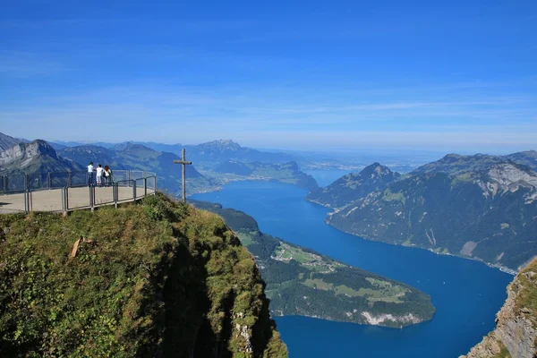 Mt Fronalpstock görünümünden