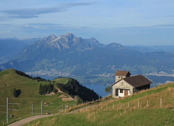 Malá kaple Rigi — Stock fotografie