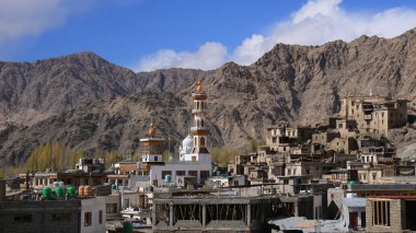 Jama Mescidi Camii, eski kasaba Leh, Hindistan.