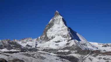 Kış başlangıcı Zermatt, Matterhorn içinde