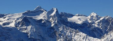 Uri Rotstock karla kaplıydı, Orta İsviçre 'de yüksek dağ.