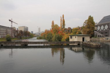 Zürih'te sonbahar sahne