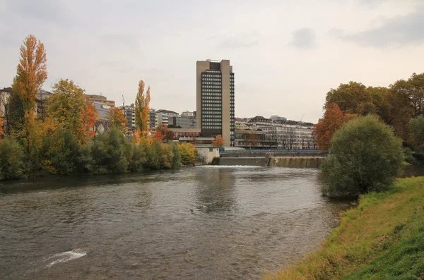 Jesienny dzień w Zurychu — Zdjęcie stockowe