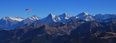 Ünlü Dağlar Eiger, Monch ve Jungfrau