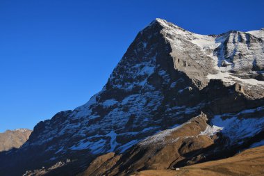 Eiger North Face, Kleine Scheidegg görünümünden