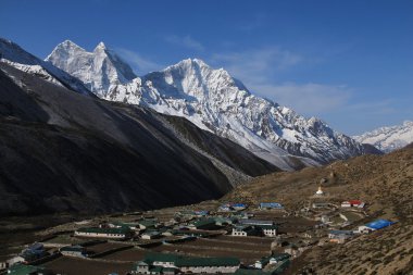 Dingboche sabah sahne