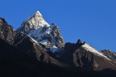 Phuletate, high mountain in the Everest National Park