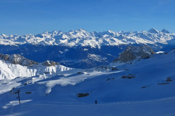Stunning view from the Glacier de Diablerets — Stock Photo, Image