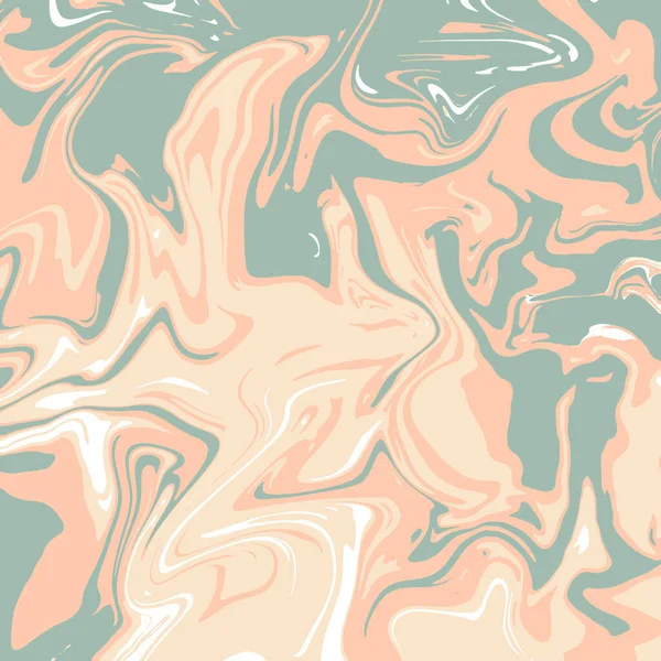 Текстура Рідинного Мистецтва Фон Ефектом Абстрактного Змішування Фарби Рідке Акрилове — стоковий вектор