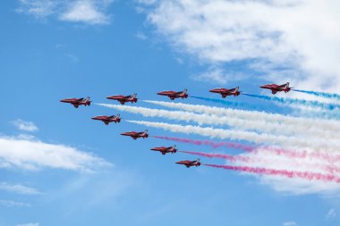 Kraliyet Hava Kuvvetleri Red arrows - hava / Estonya Tallinn 2014 göster