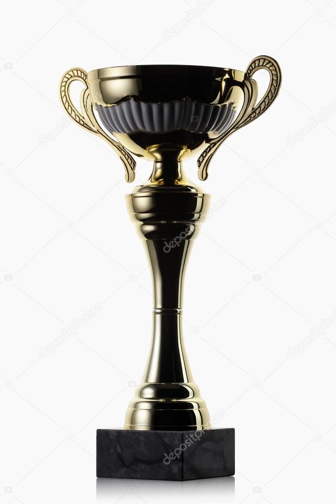 Golden cup of the winner