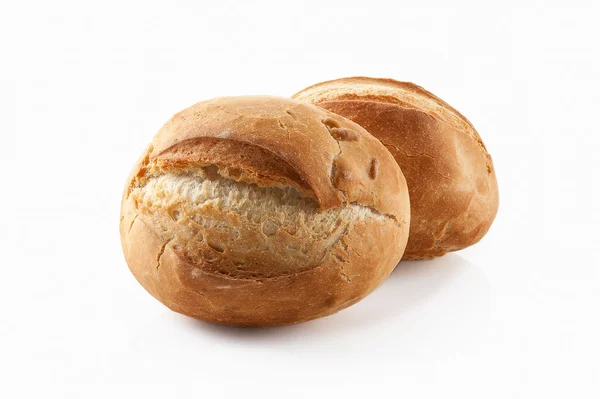 Brood op een witte achtergrond — Stockfoto