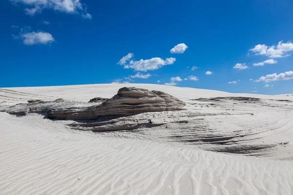 Witte duinen van Atlantis — Stockfoto