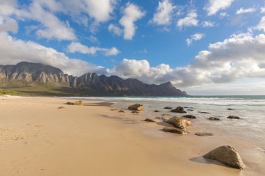 Kogel koyunda geniş açık plaj