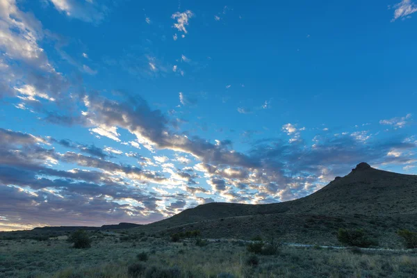 Clouds at sunrise in the Karoo — Stock Photo, Image
