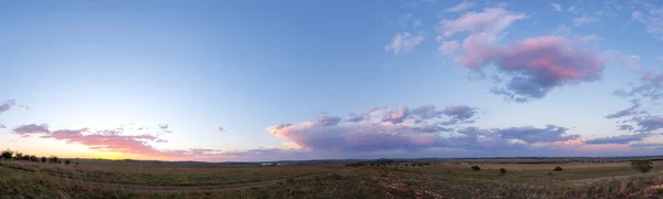 Zonsondergang Panorama — Stockfoto