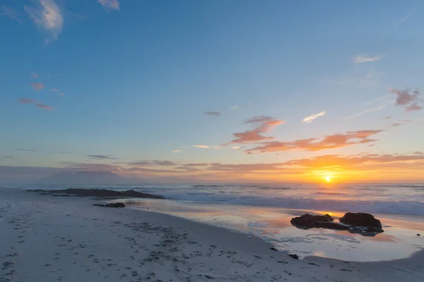 Bloubergstrand puesta de sol — Foto de Stock