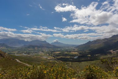 Franschhoek Franschhoek Pass üzerinden