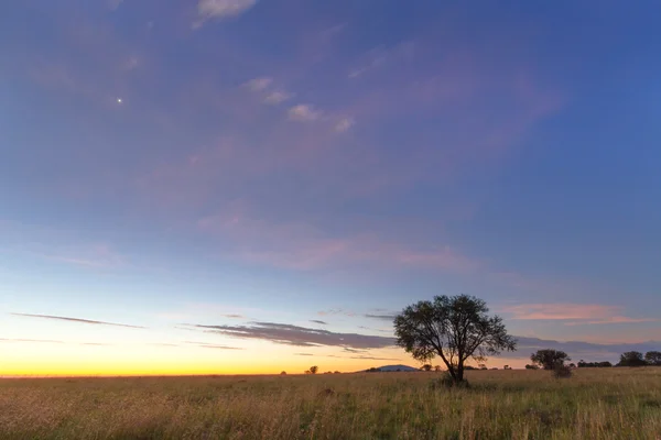 일출 전에 푸른 하늘 — 스톡 사진